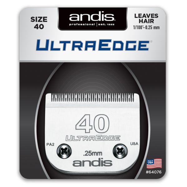 Ножевой блок Andis Ultra Edge № 40, 0,25 мм