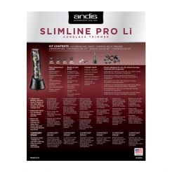Триммер для стрижки Andis Slimline Pro Li D8 Nation Crown артикул AN 32685 фото, цена AN_21205-06, фото 6