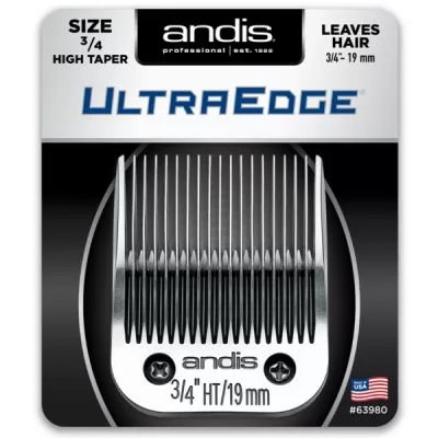 Отзывы покупателей на Ножевой блок Andis Ultra Edge № 3/4HT, 19 мм