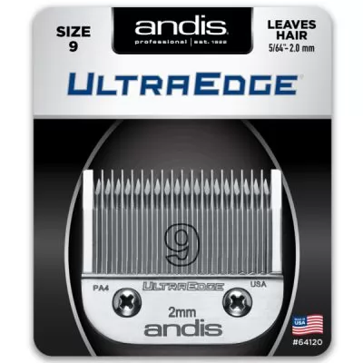 Технічні характеристики Ножовий блок Andis Ultra Edge № 9, 2 мм