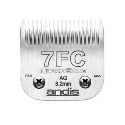 Технічні характеристики Ножовий блок Andis Ultra Edge № 7FC, 3,2 мм