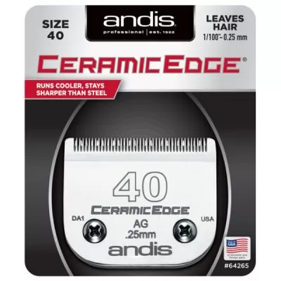 Технические характеристики Ножевой блок Andis Ceramic Edge № 40, 0,25.