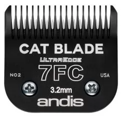 Фото Ніж для стрижки котів Andis Ultra Edge Cat Blade Black # 7FC - 3,2 мм. - 1