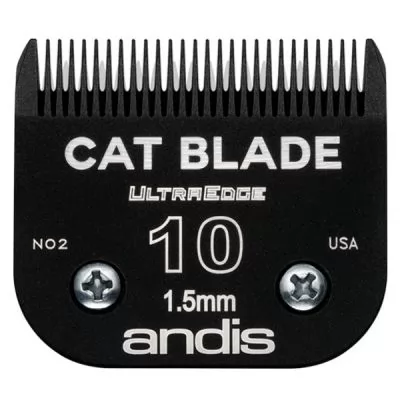 Информация о сервисе Нож для стрижки котов Andis Ultra Edge Cat Blade Black #10 - 1,5 мм.