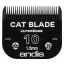 Ніж для стрижки котів Andis Ultra Edge Cat Blade Black # 10 - 1,5 мм.