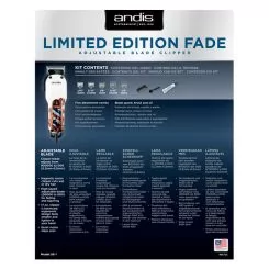 Фото Andis Fade Limited Edition Barber Pole - 5