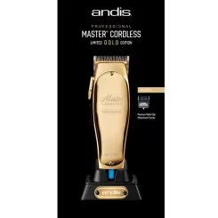 Фото Andis Master MLC Cordless Limited Gold Edition - 5