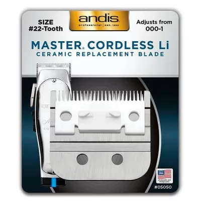 Технические характеристики Керамический нож на машинку для стрижки Andis Master Cordless MLC size 000-1.