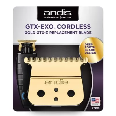 Нож на триммер для стрижки Andis GTX-EXO Cordless Gold GTX-Z Replacement Blade - Все фото.